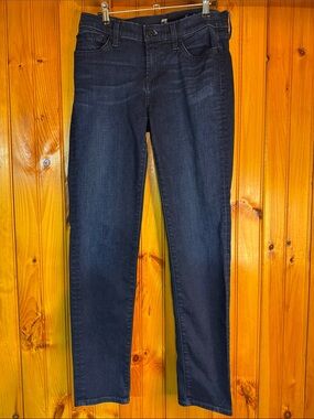 7 For All Mankind The Slim Cigarette Dark Wash Jeans